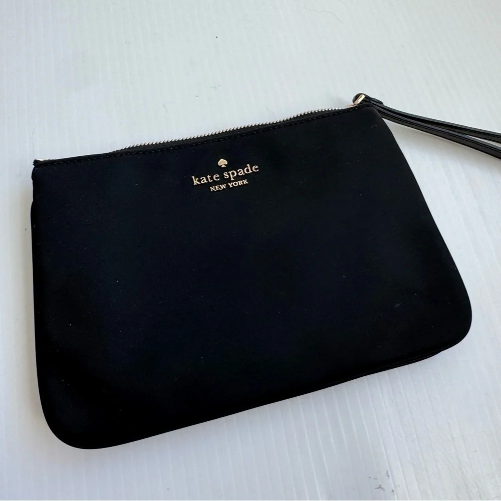Kate Spade Chelsea Black Zip Pouch wristlet
